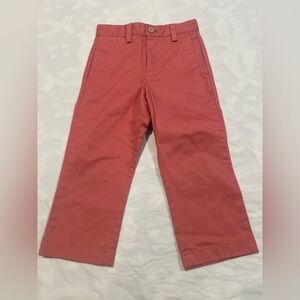 Vineyard Vines Pink Salmon Chino Pants Excellent Condition Size 3T